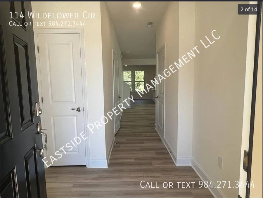 Townhouse for rent at 114 Wildflower Circle, Clayton, NC 27520