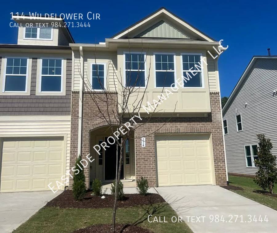 Townhouse for rent at 114 Wildflower Circle, Clayton, NC 27520