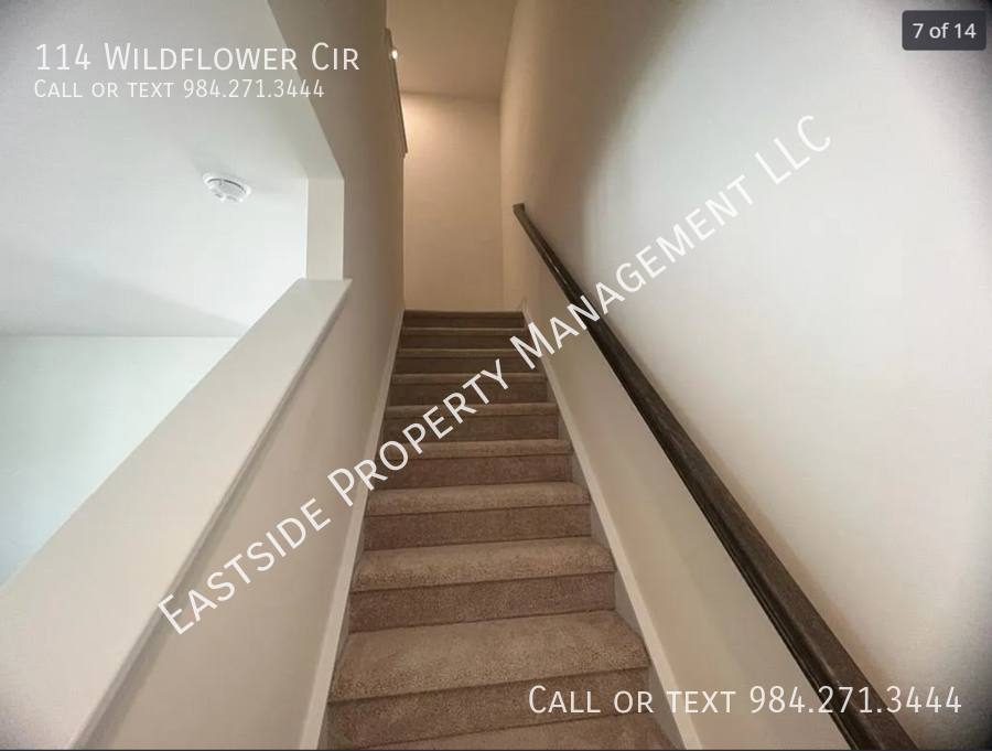 Townhouse for rent at 114 Wildflower Circle, Clayton, NC 27520
