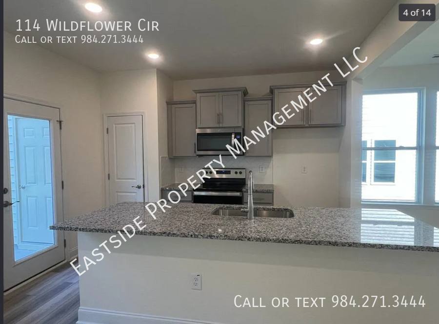 Townhouse for rent at 114 Wildflower Circle, Clayton, NC 27520