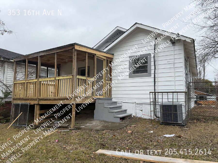 House for rent at 353 16th Ave N, Birmingham, AL 35204