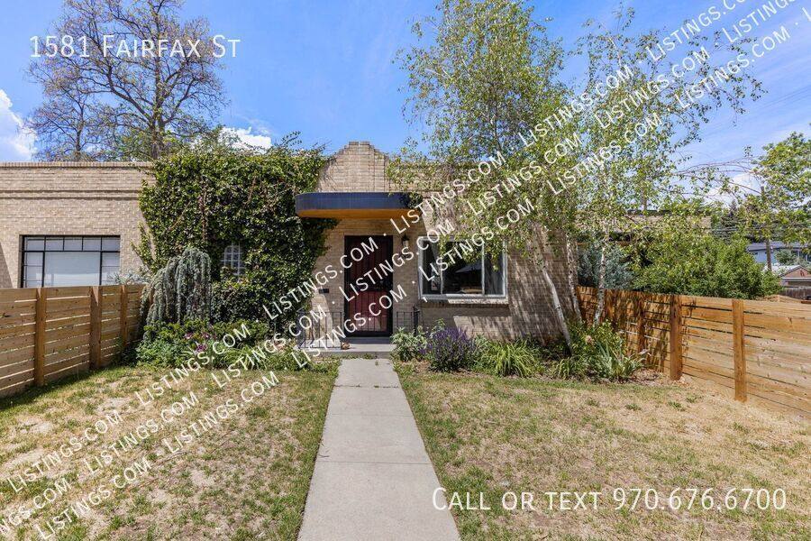 Townhouse for rent at 1581 Fairfax St, Denver, CO 80220