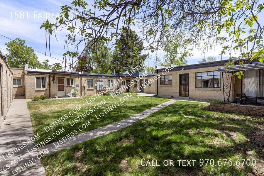 Townhouse for rent at 1581 Fairfax St, Denver, CO 80220