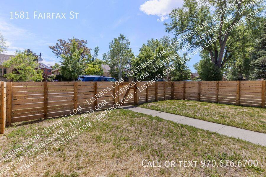 Townhouse for rent at 1581 Fairfax St, Denver, CO 80220