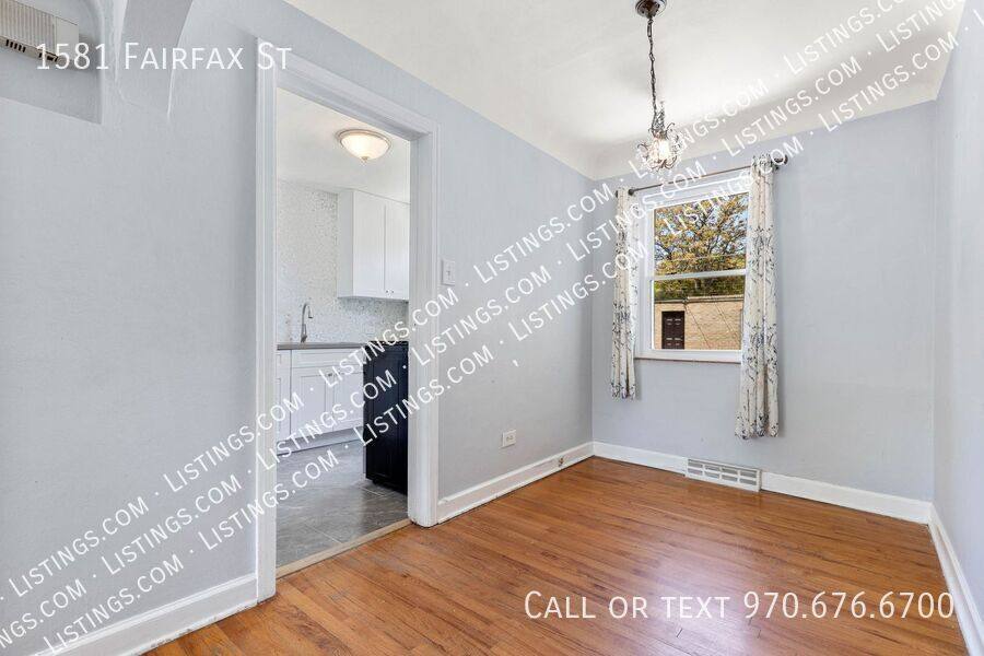 Townhouse for rent at 1581 Fairfax St, Denver, CO 80220