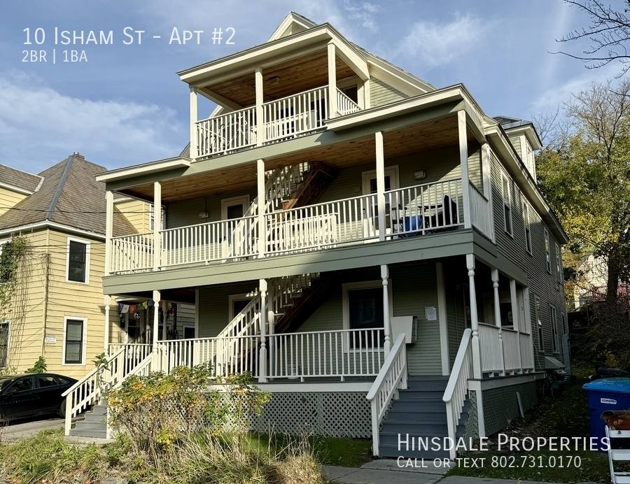 Apartment for rent at 10 Isham St #2, Burlington, VT 05401