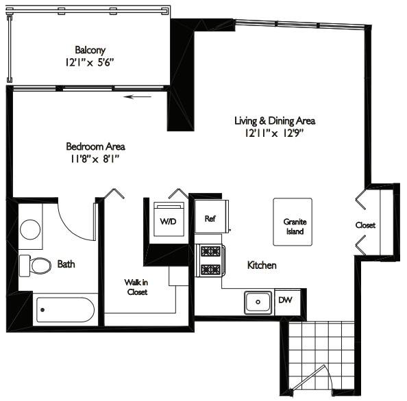Apartment for rent at 360 E S Water St, Chicago, IL 60601