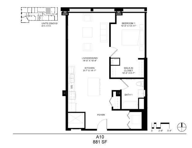 Apartment for rent at 29 S Lasalle St #911, Chicago, IL 60603