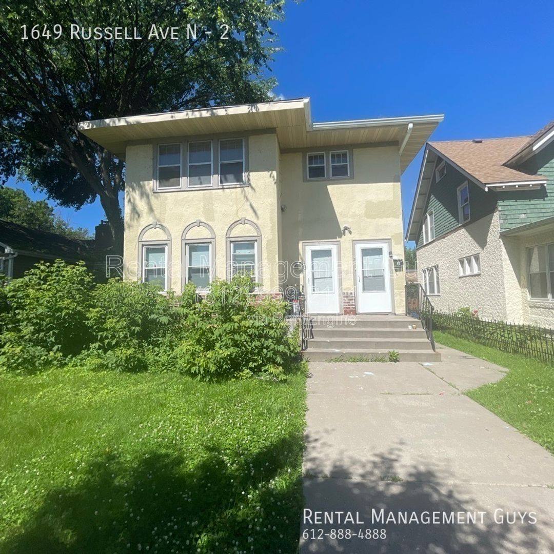 Apartment for rent at 1649 Russell Ave N #2, Minneapolis, MN 55411