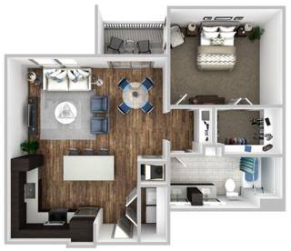 Apartment for rent at 4425 Jackson Ave #B5-26, Austin, TX 78731
