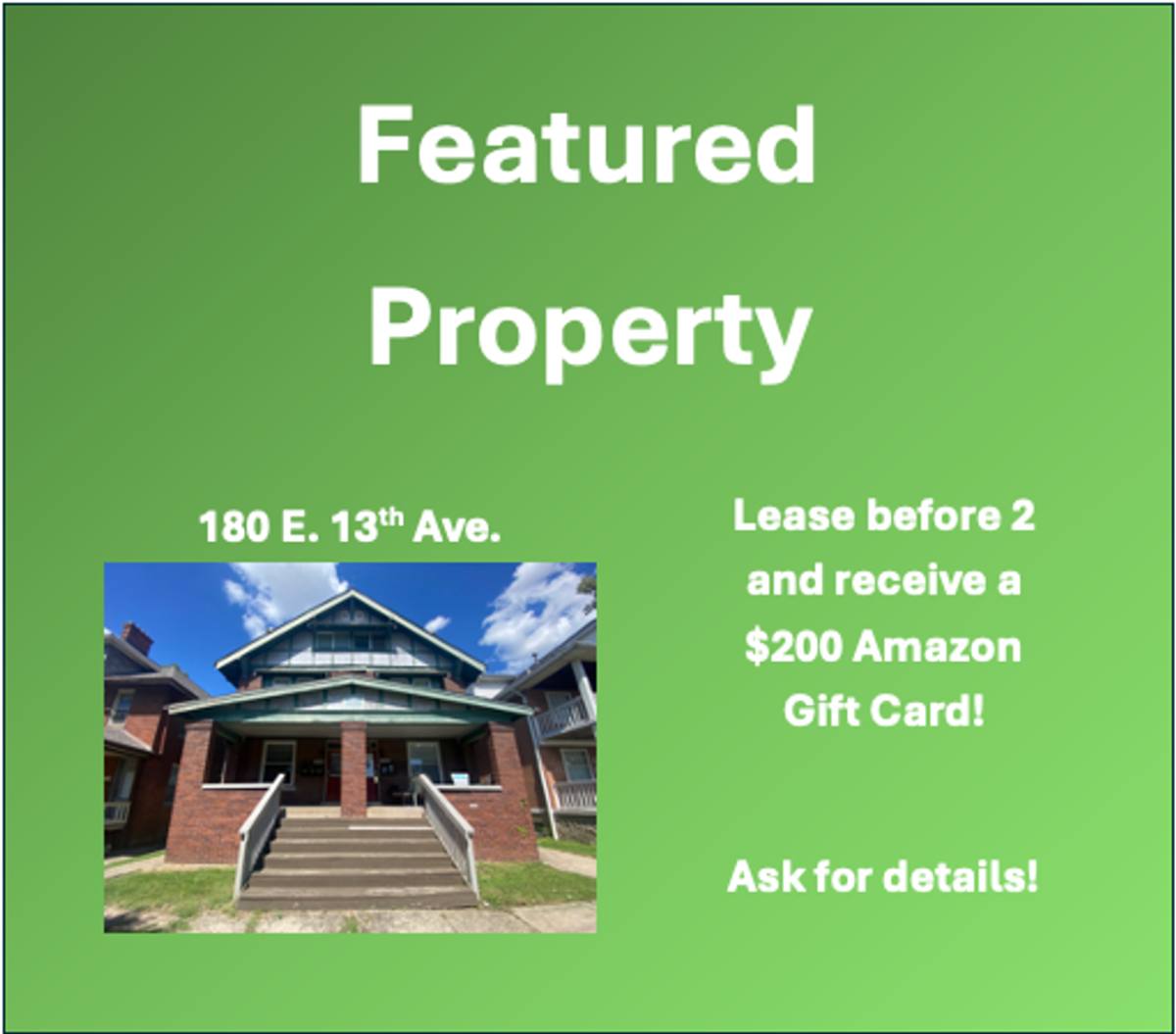 Apartment for rent at 178 & 180 E, Columbus, OH 43201
