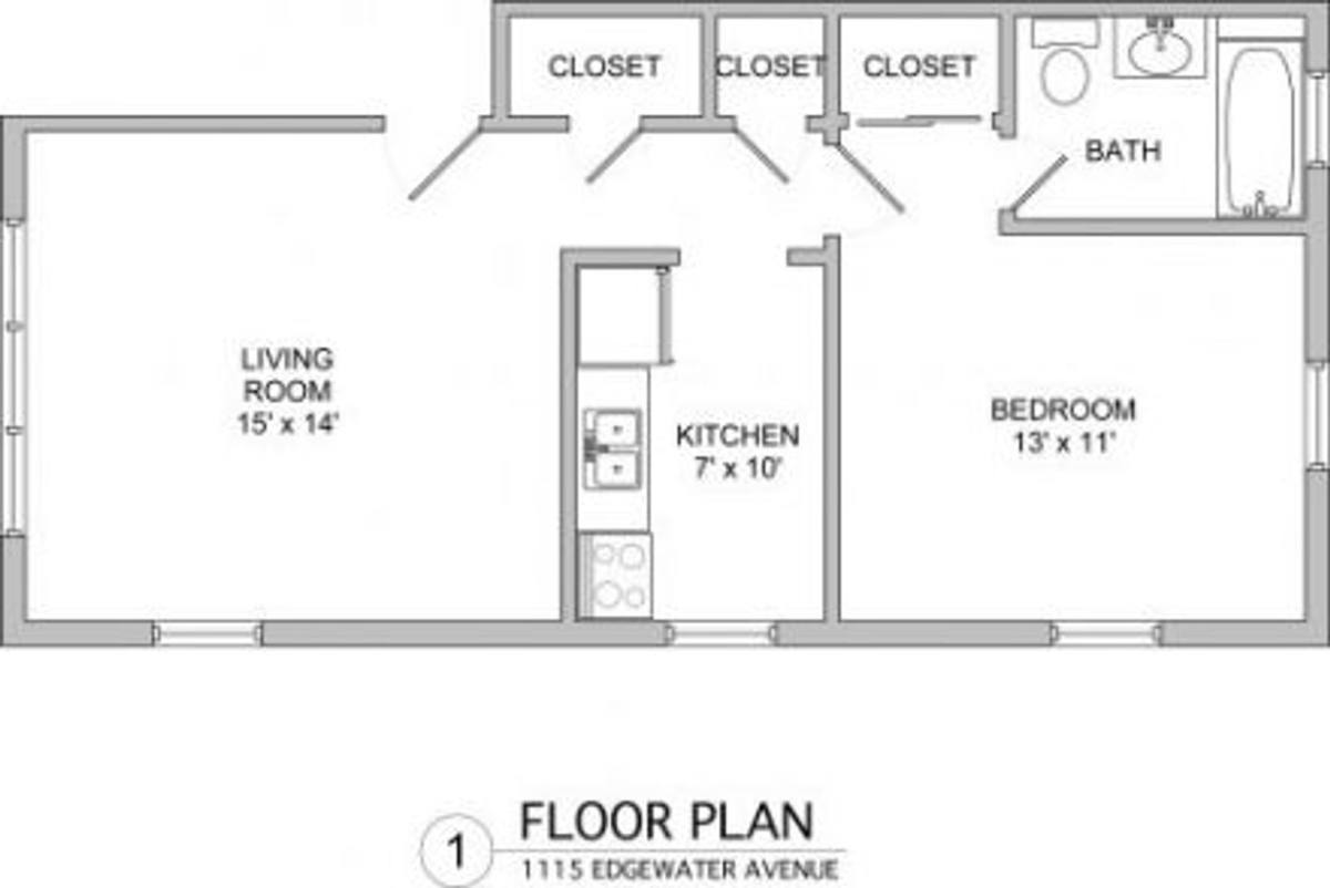 Apartment for rent at 1115 Edgewater Ave, Fort Wayne, IN 46805