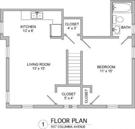 Apartment for rent at 937 Columbia Ave, Fort Wayne, IN 46805