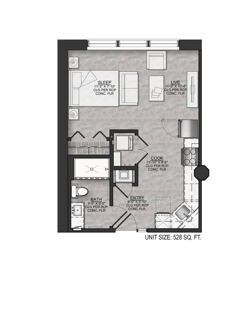 Apartment for rent at 701 E 2nd St N, Wichita, KS 67202