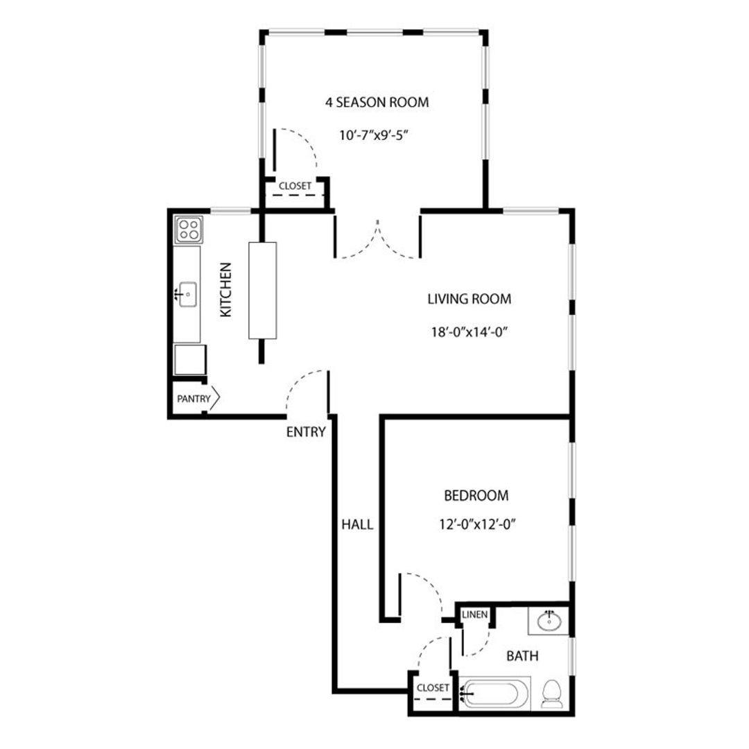Apartment for rent at 2563 N Farwell, Milwaukee, WI 53211