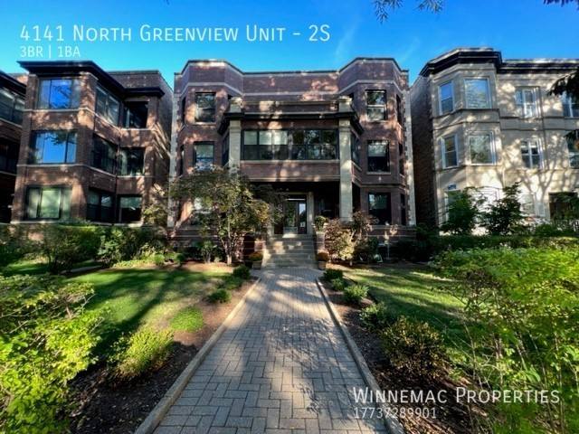 Apartment for rent at 4141 N Greenview #2S, Chicago, IL 60613