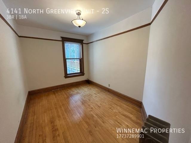 Apartment for rent at 4141 N Greenview #2S, Chicago, IL 60613