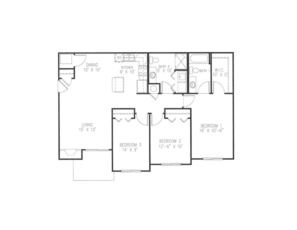 Apartment for rent at 5801 SE 24th St, Des Moines, IA 50320