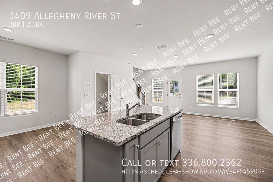 Townhouse for rent at 1409 Allegheny River St, Greensboro, NC 27405