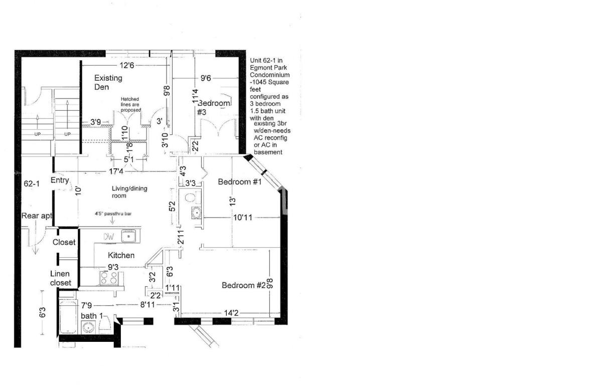 Condo for rent at 74 Egmont St #1, Brookline, MA 02446