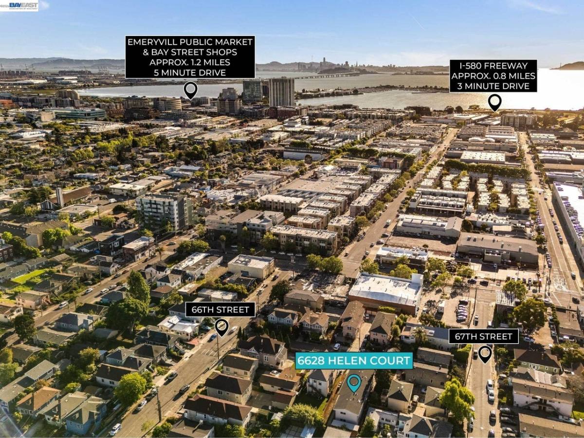 Apartment for rent at 6628 Helen Court #A-D, Emeryville, CA 94608