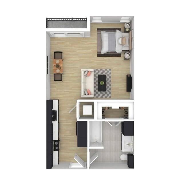 Apartment for rent at 3216 Manor Rd #B6-25, Austin, TX 78723