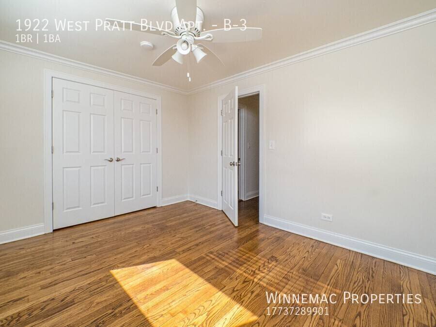 Apartment for rent at 1922 W Pratt Blvd #B-3, Chicago, IL 60626