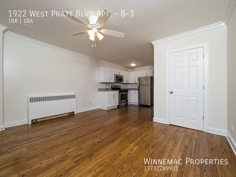 Apartment for rent at 1922 W Pratt Blvd #B-3, Chicago, IL 60626