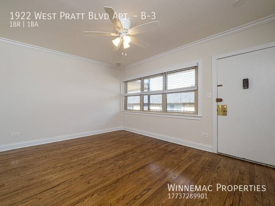 Apartment for rent at 1922 W Pratt Blvd #B-3, Chicago, IL 60626