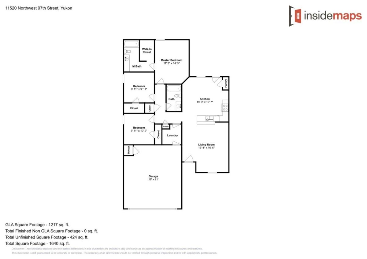 House for rent at 11520 NW 97th St, Yukon, OK 73099