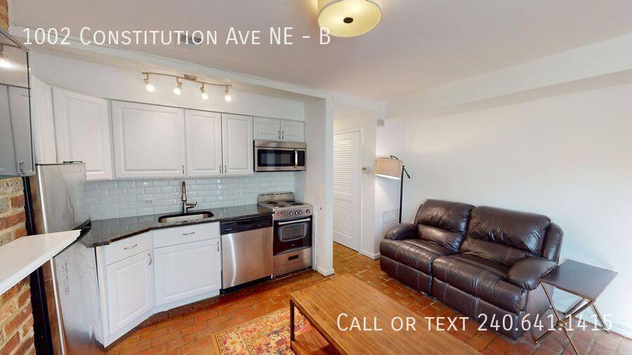 Apartment for rent at 1002 Constitution Ave NE #B, Washington, DC 20002
