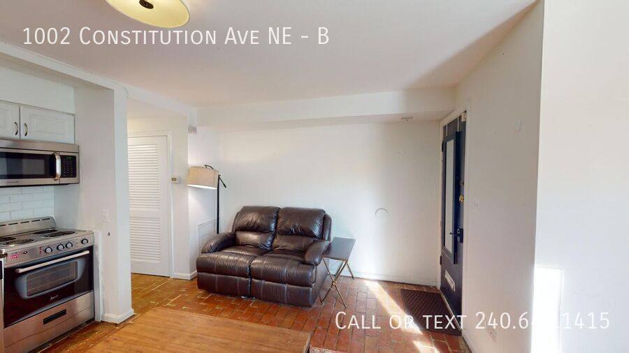 Apartment for rent at 1002 Constitution Ave NE #B, Washington, DC 20002