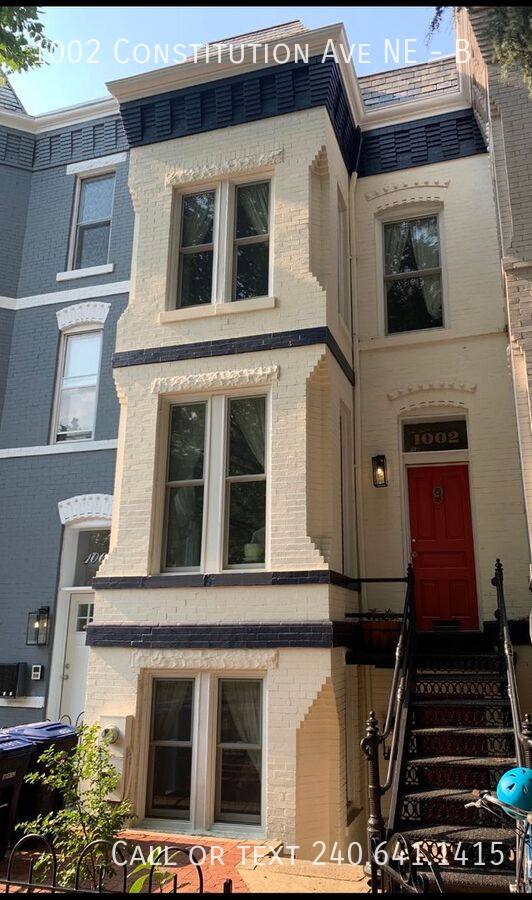 Apartment for rent at 1002 Constitution Ave NE #B, Washington, DC 20002