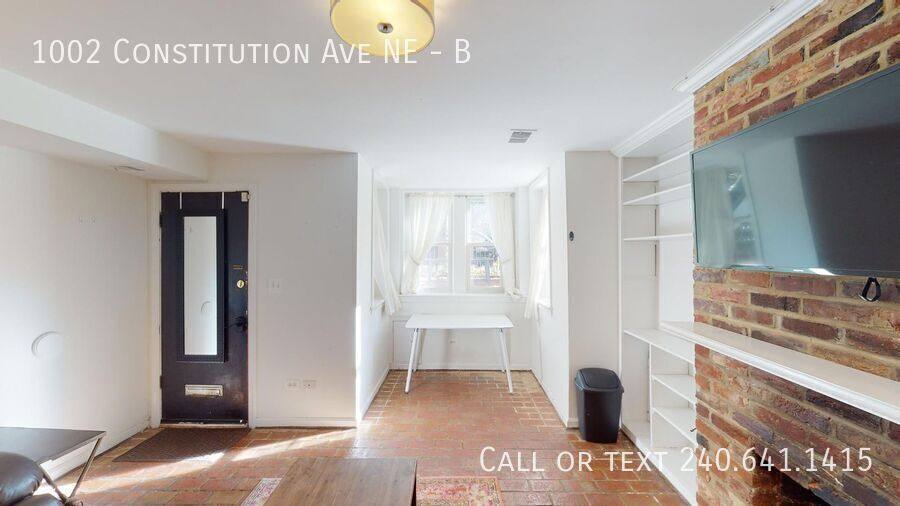 Apartment for rent at 1002 Constitution Ave NE #B, Washington, DC 20002