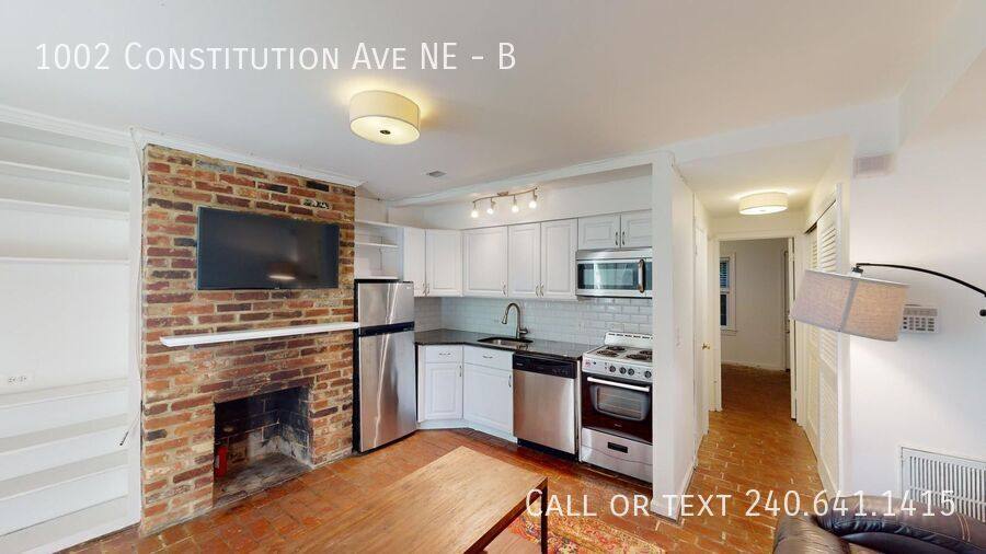 Apartment for rent at 1002 Constitution Ave NE #B, Washington, DC 20002