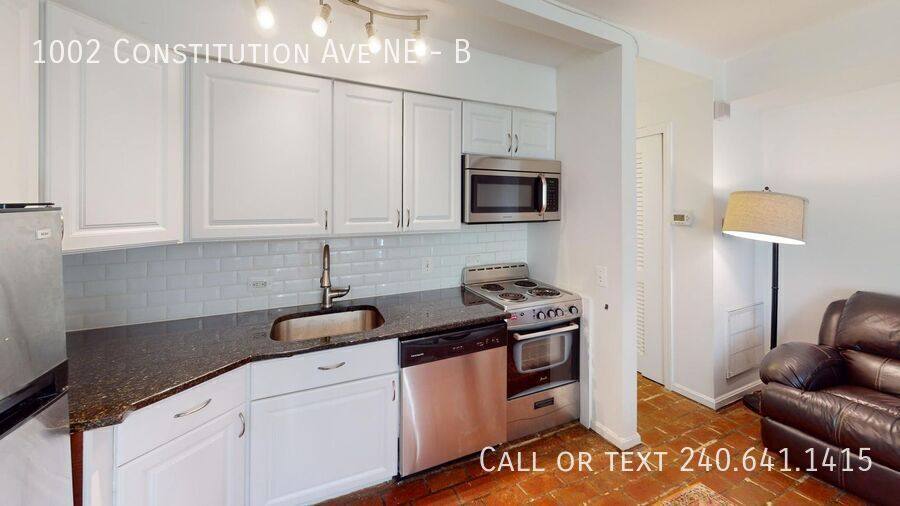 Apartment for rent at 1002 Constitution Ave NE #B, Washington, DC 20002