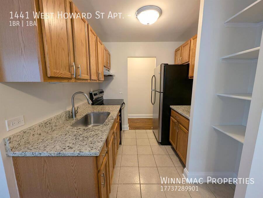 Apartment for rent at 1441 W Howard St #414, Chicago, IL 60626