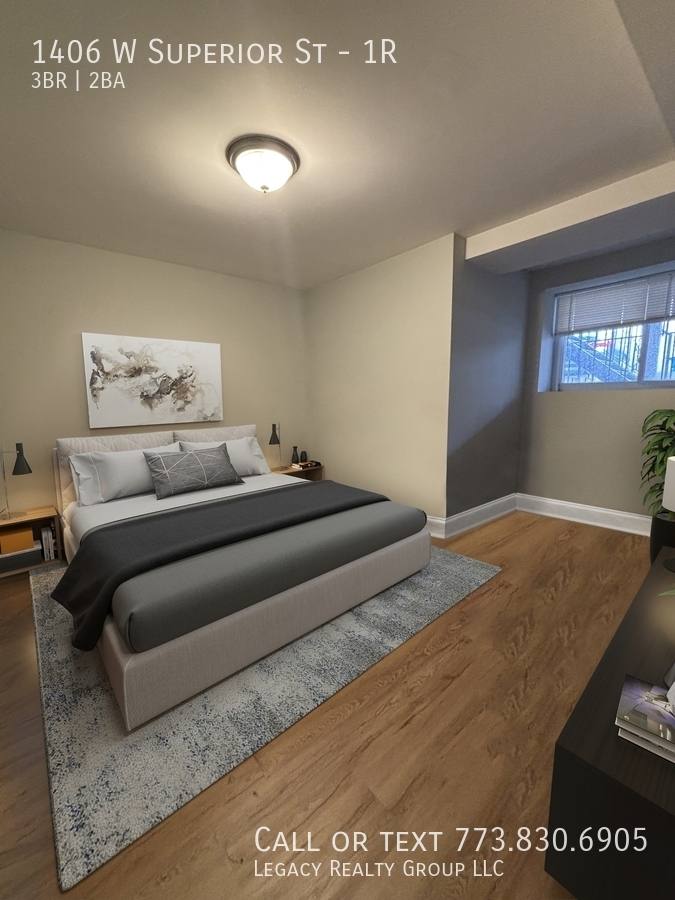 Apartment for rent at 1406 W Superior St #1R, Chicago, IL 60642