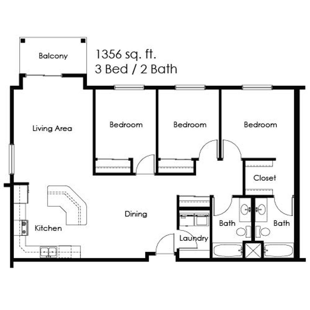 Apartment for rent at 3312-3414 21st Ave Nw, 2213 33rd St, Minot, ND 58703