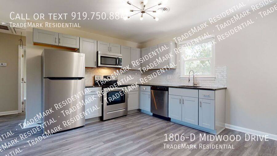 Apartment for rent at 1806-D Midwood Dr, Raleigh, NC 27604