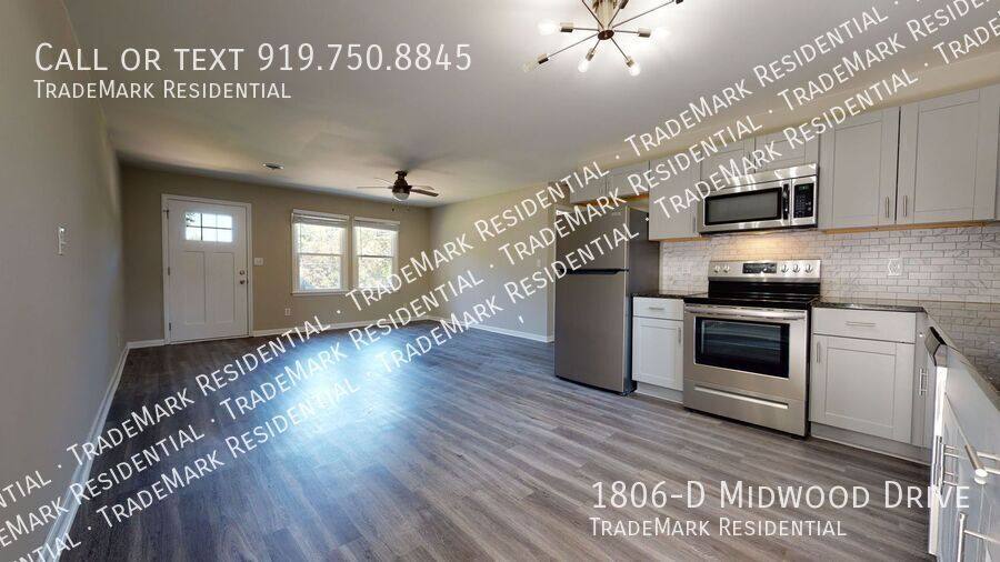 Apartment for rent at 1806-D Midwood Dr, Raleigh, NC 27604