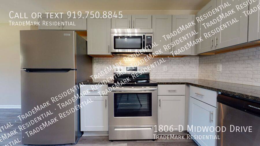 Apartment for rent at 1806-D Midwood Dr, Raleigh, NC 27604
