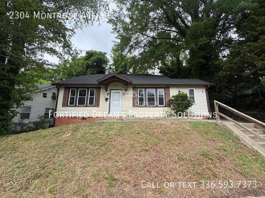 House for rent at 2304 Montrose Ave, Winston Salem, NC 27105