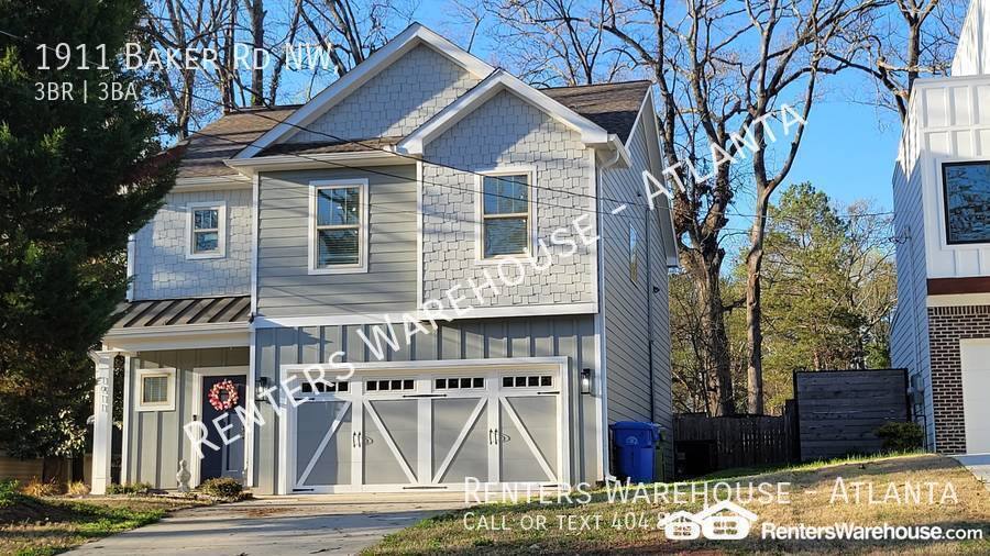House for rent at 1911 Baker Rd NW, Atlanta, GA 30318