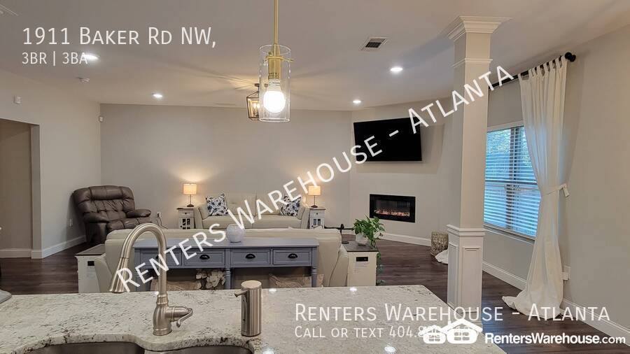 House for rent at 1911 Baker Rd NW, Atlanta, GA 30318
