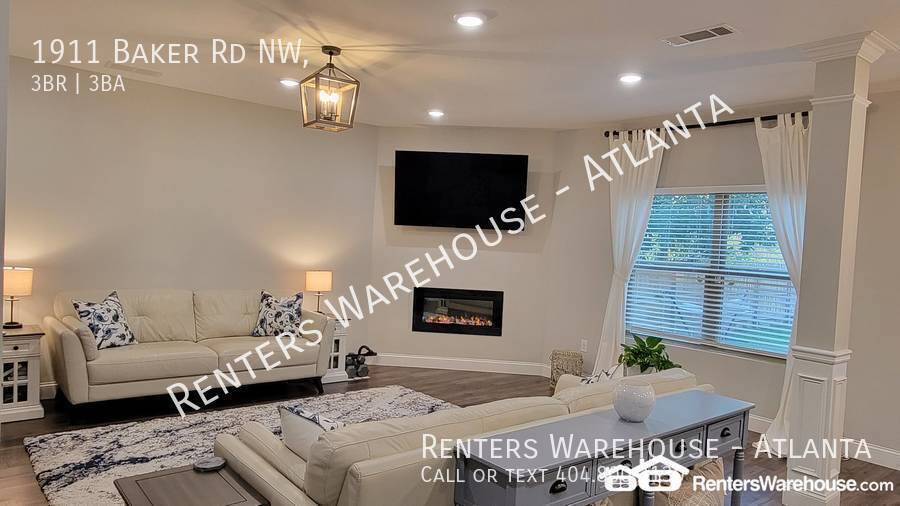 House for rent at 1911 Baker Rd NW, Atlanta, GA 30318