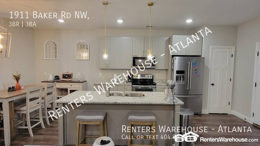 House for rent at 1911 Baker Rd NW, Atlanta, GA 30318