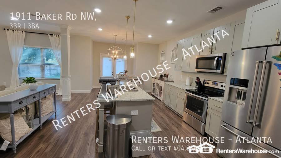 House for rent at 1911 Baker Rd NW, Atlanta, GA 30318