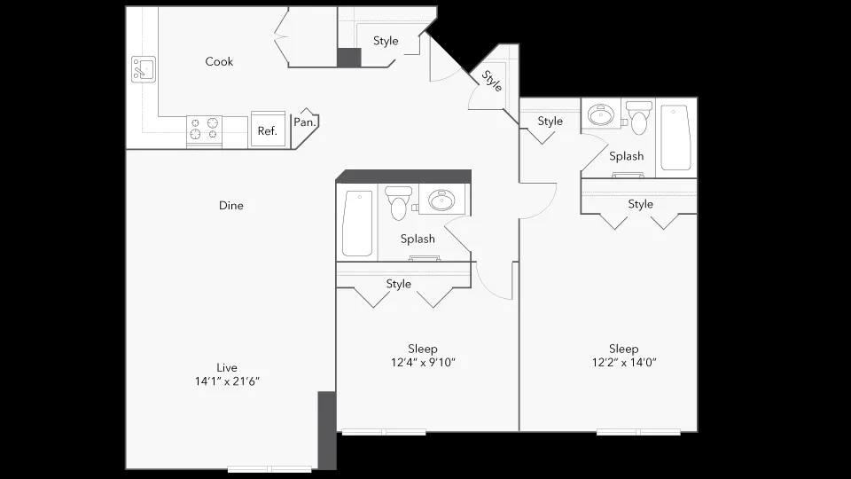 Apartment for rent at 14 Summer St #202, Malden, MA 02148