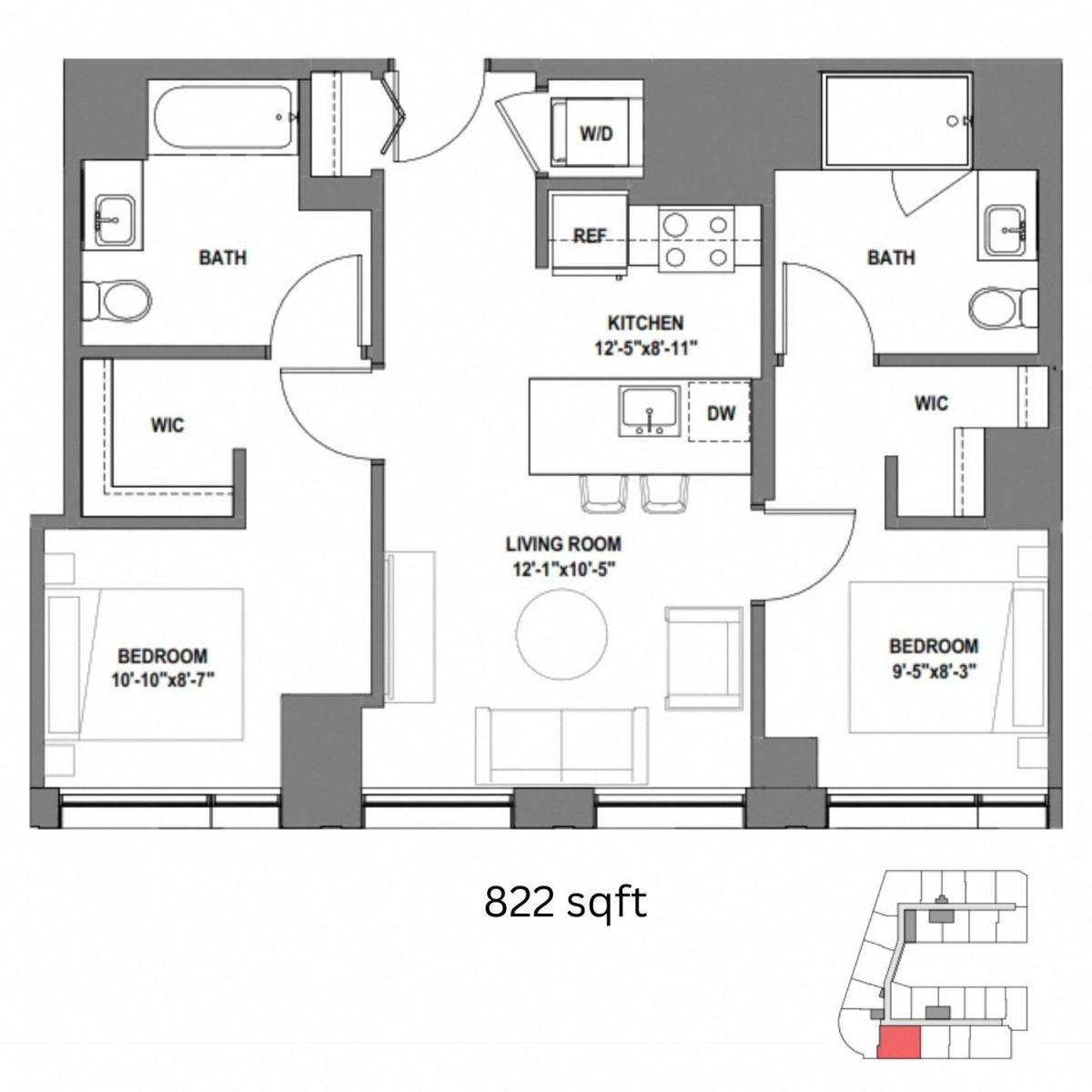 Apartment for rent at 918 W School St #308, Chicago, IL 60657